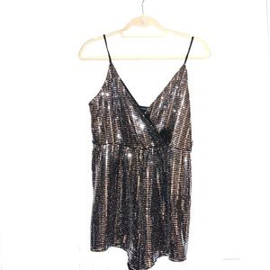 Sequin romper